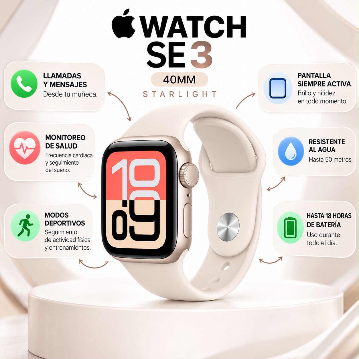 ⌚ APPLE WATCH SE 3 – 40MM